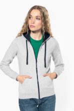 Sweat-shirt personnalisé contrasté pour femmes