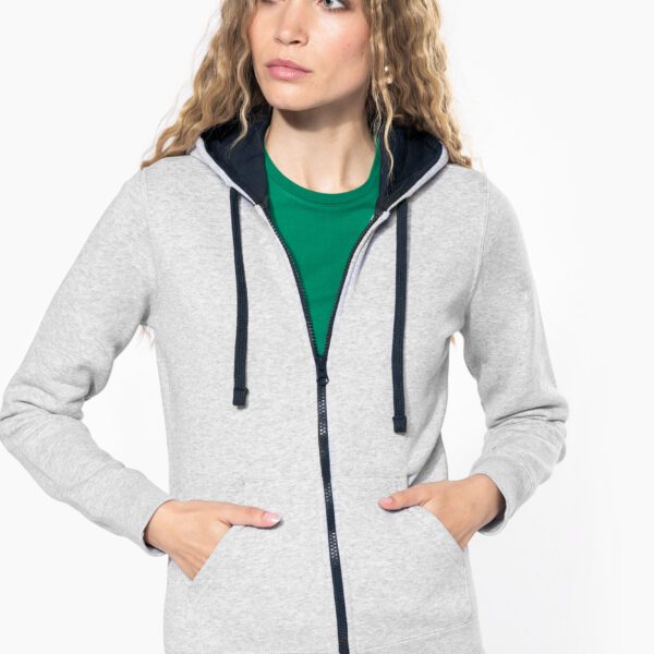 Sweat-shirt personnalisé contrasté pour femmes