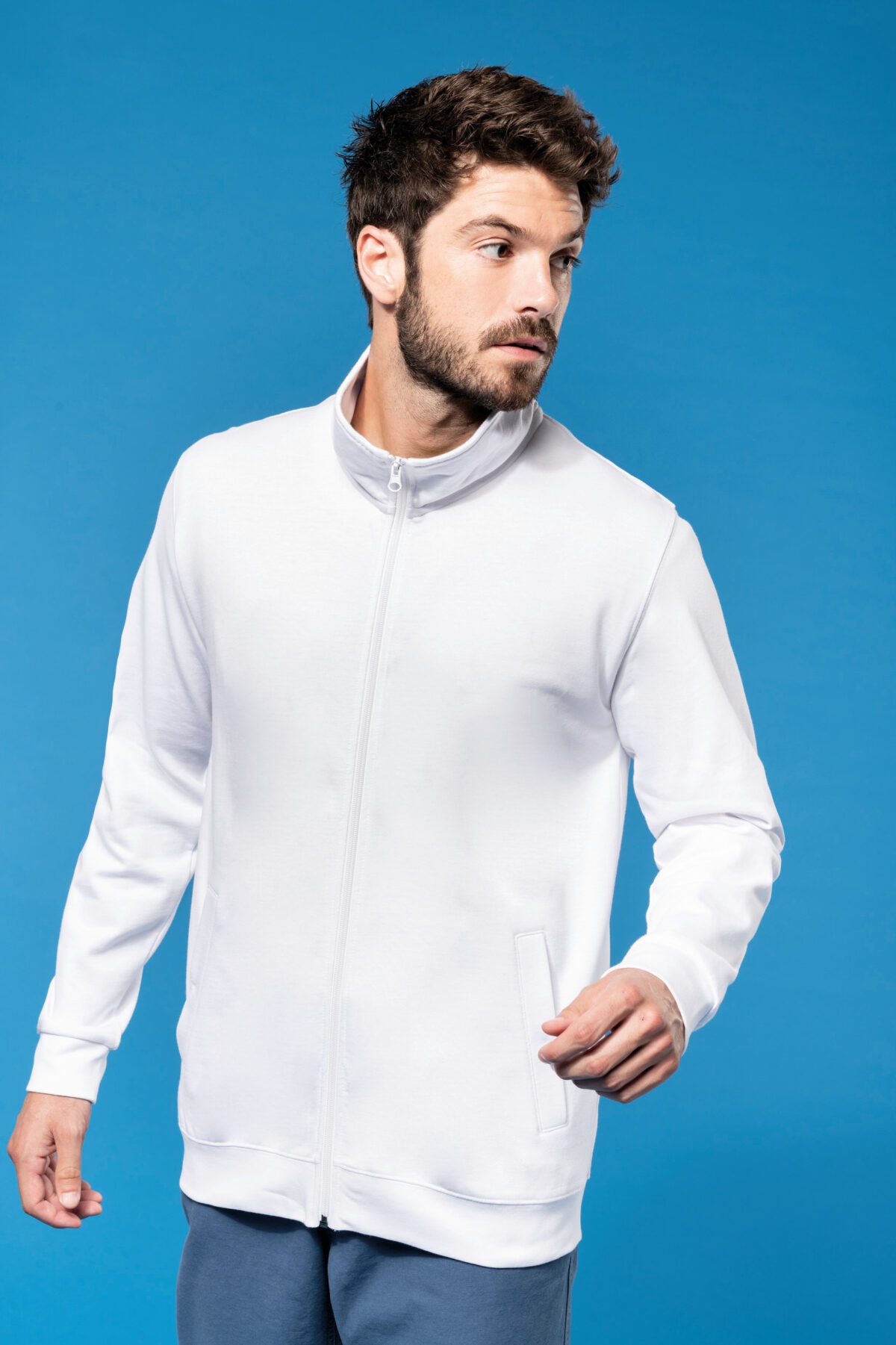 Veste molleton zippée homme - K472 – Image 1