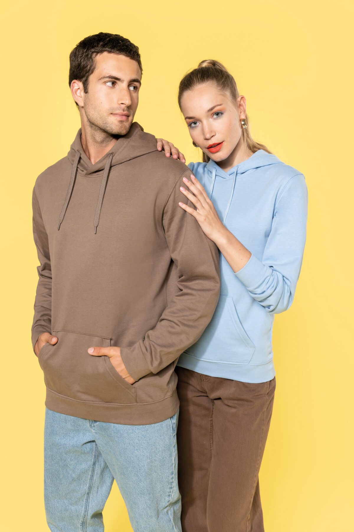Sweat-shirt capuche homme - K476 – Image 36