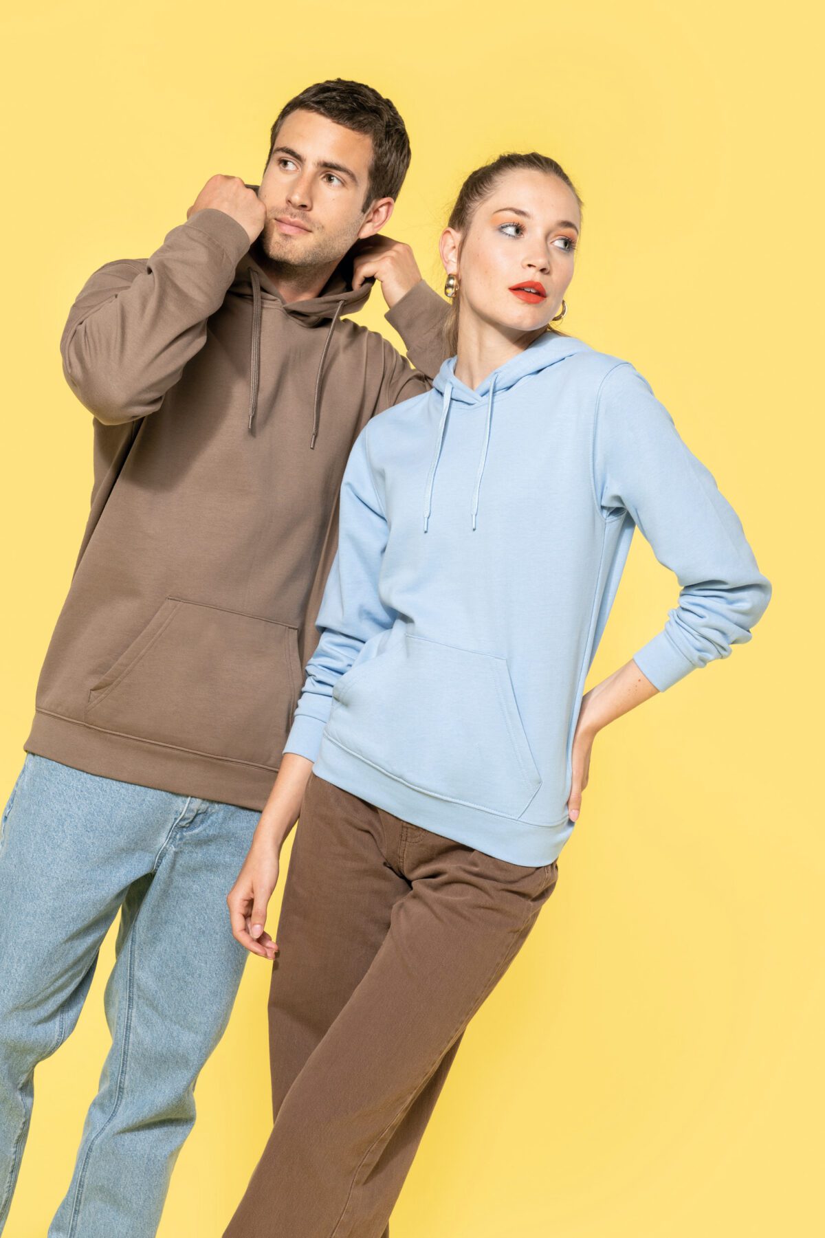 Sweat-shirt capuche homme - K476 – Image 37