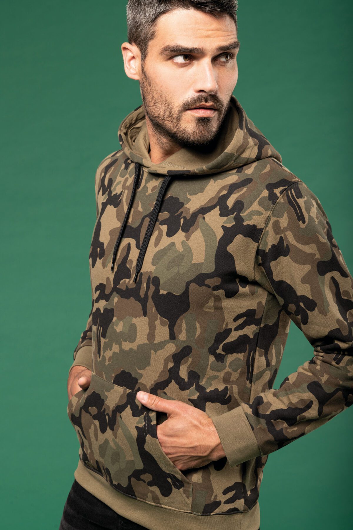Sweat-shirt capuche homme - K476 – Image 28
