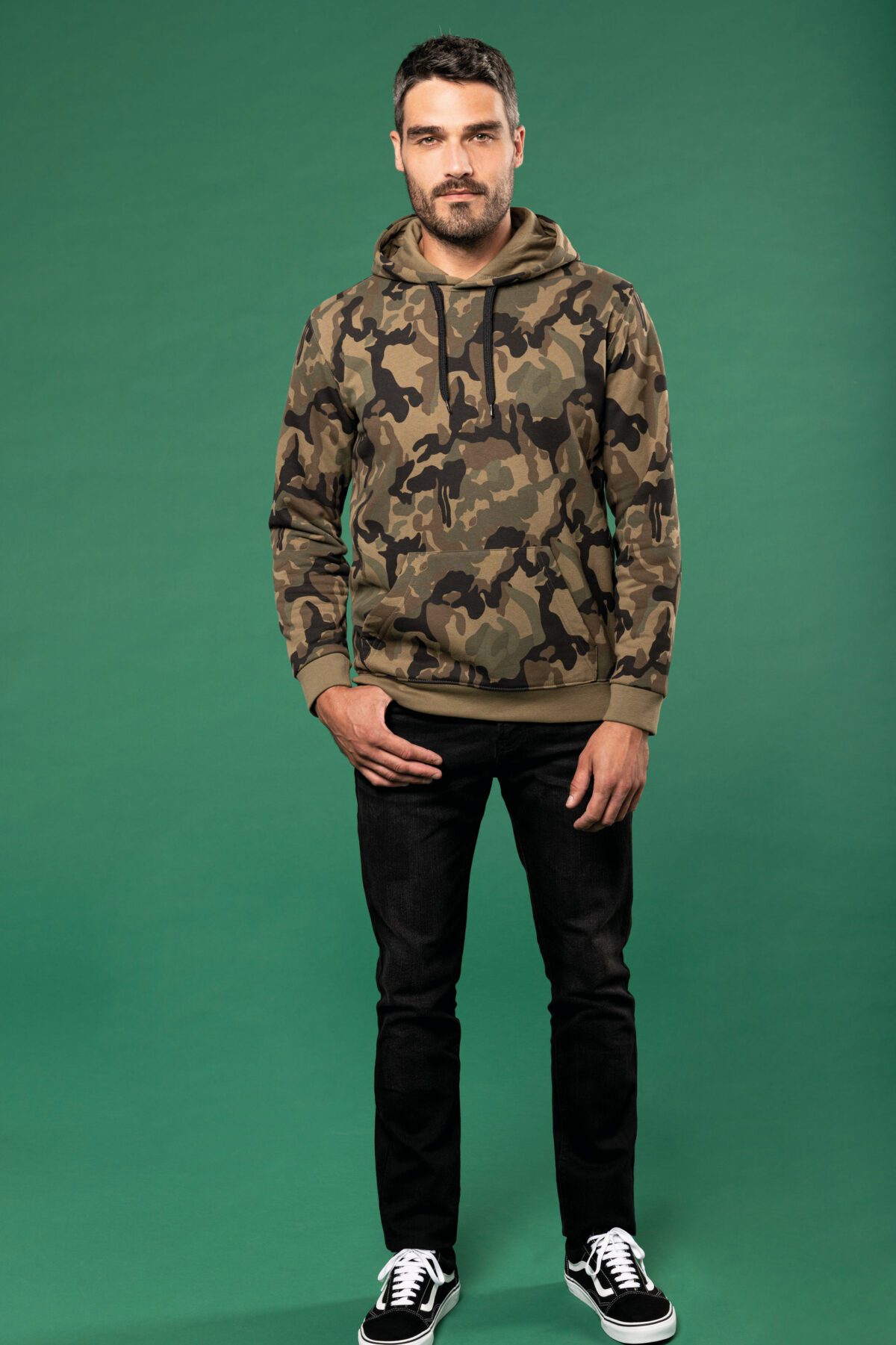 Sweat-shirt capuche homme - K476 – Image 11