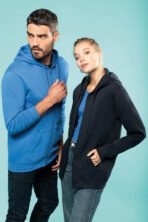 Sweat-shirt personnalisé zippé capuche unisexe - K479 – Image 14