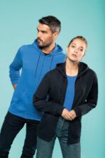 Sweat-shirt personnalisé zippé capuche unisexe - K479 – Image 13