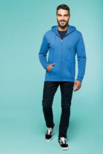 Sweat-shirt personnalisé zippé capuche unisexe - K479 – Image 4