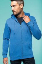 Sweat-shirt personnalisé zippé capuche unisexe - K479 – Image 2