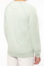 Sweat-shirt Bio col rond manches raglan homme - k480 – Image 17