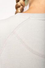 Sweat-shirt Bio col rond manches raglan femme - K481 – Image 13