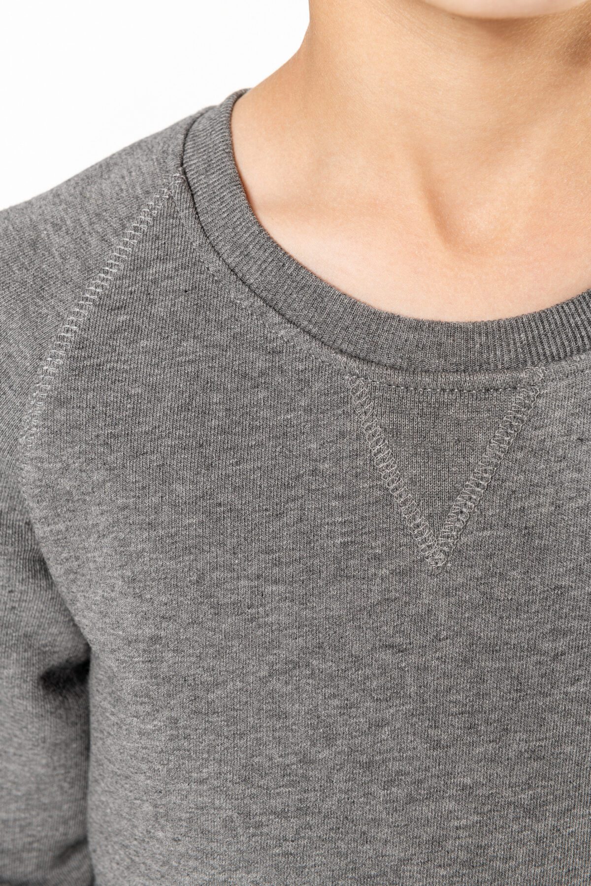 Sweat-shirt Bio manches raglan enfant -K490 – Image 9