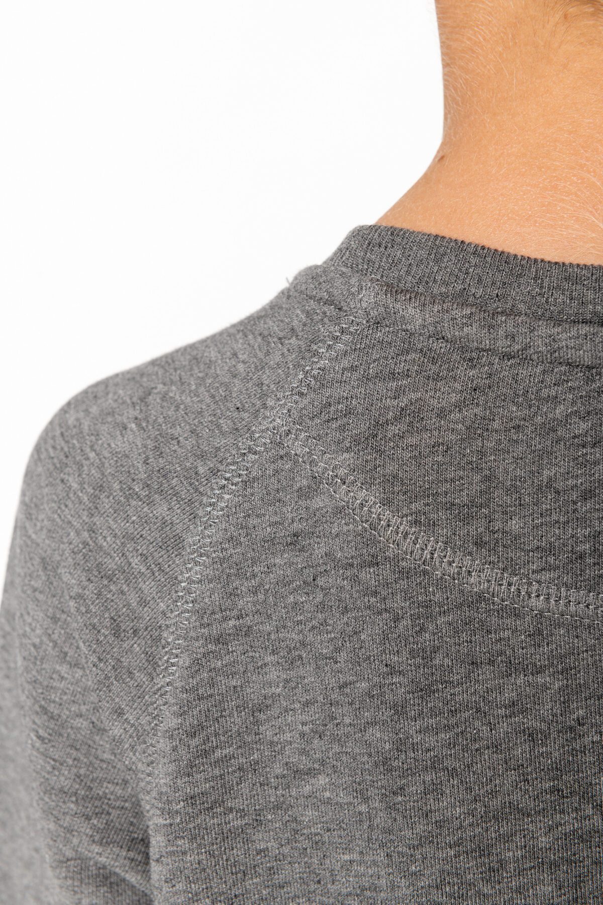 Sweat-shirt Bio manches raglan enfant -K490 – Image 8