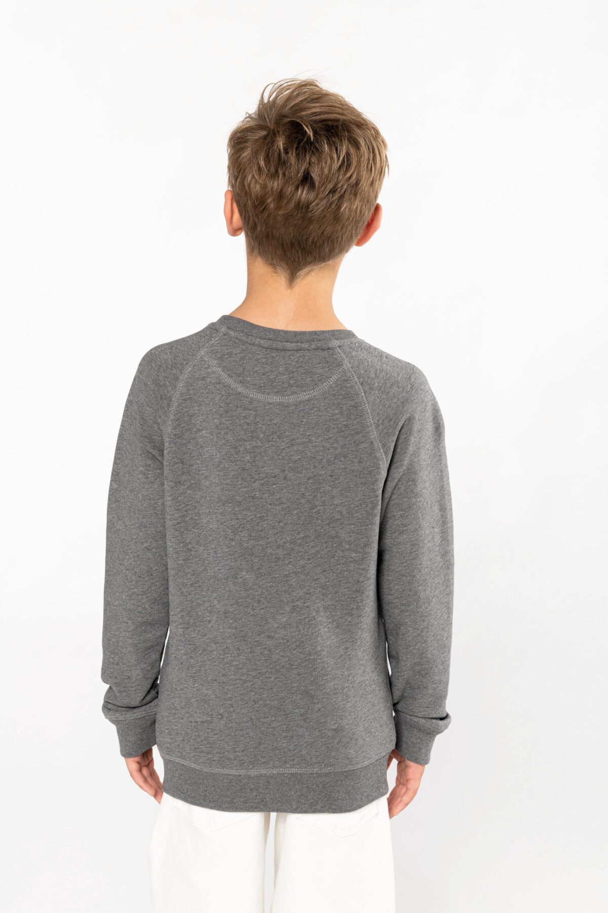 Sweat-shirt Bio manches raglan enfant -K490 – Image 3