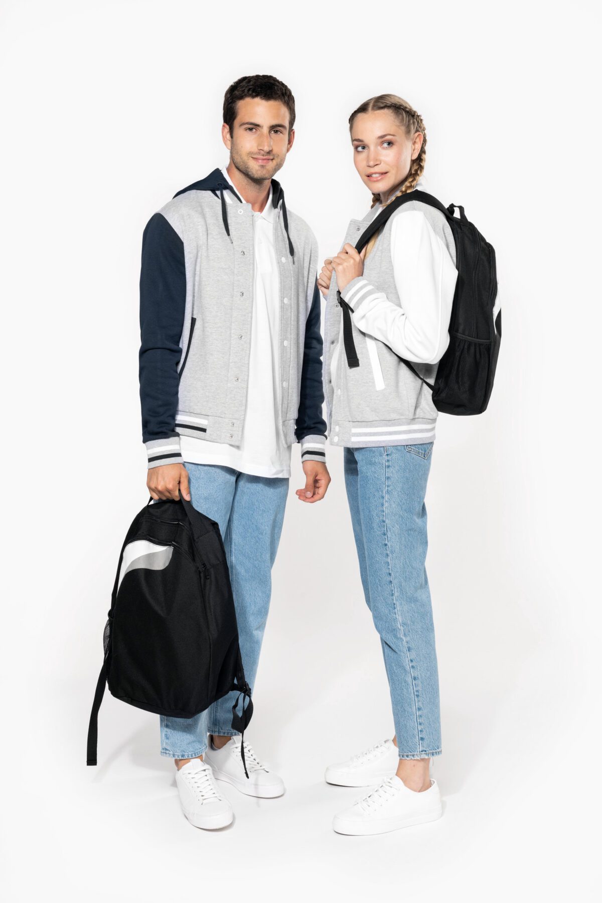 Blouson Teddy à capuche Unisexe _ K4003 – Image 22