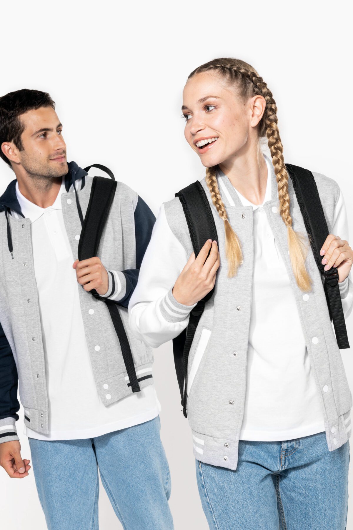 Blouson Teddy à capuche Unisexe _ K4003 – Image 23