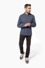 Chemise jacquard manches longues - K507 – Image 4