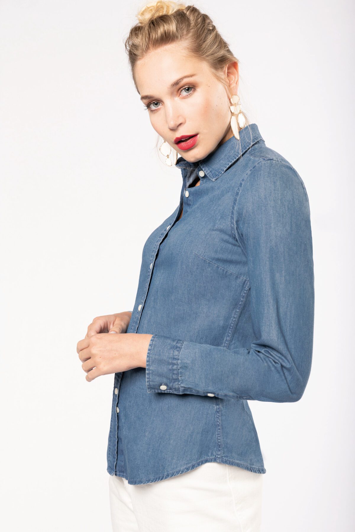Chemise denim femme - K509 – Image 2