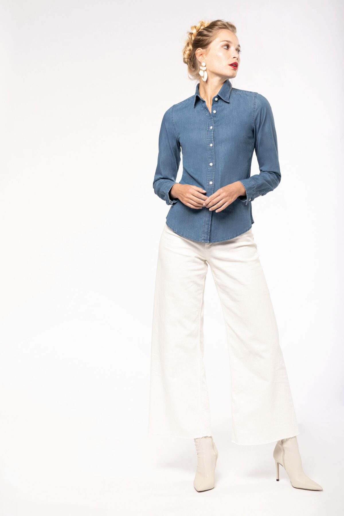 Chemise denim femme - K509 – Image 15