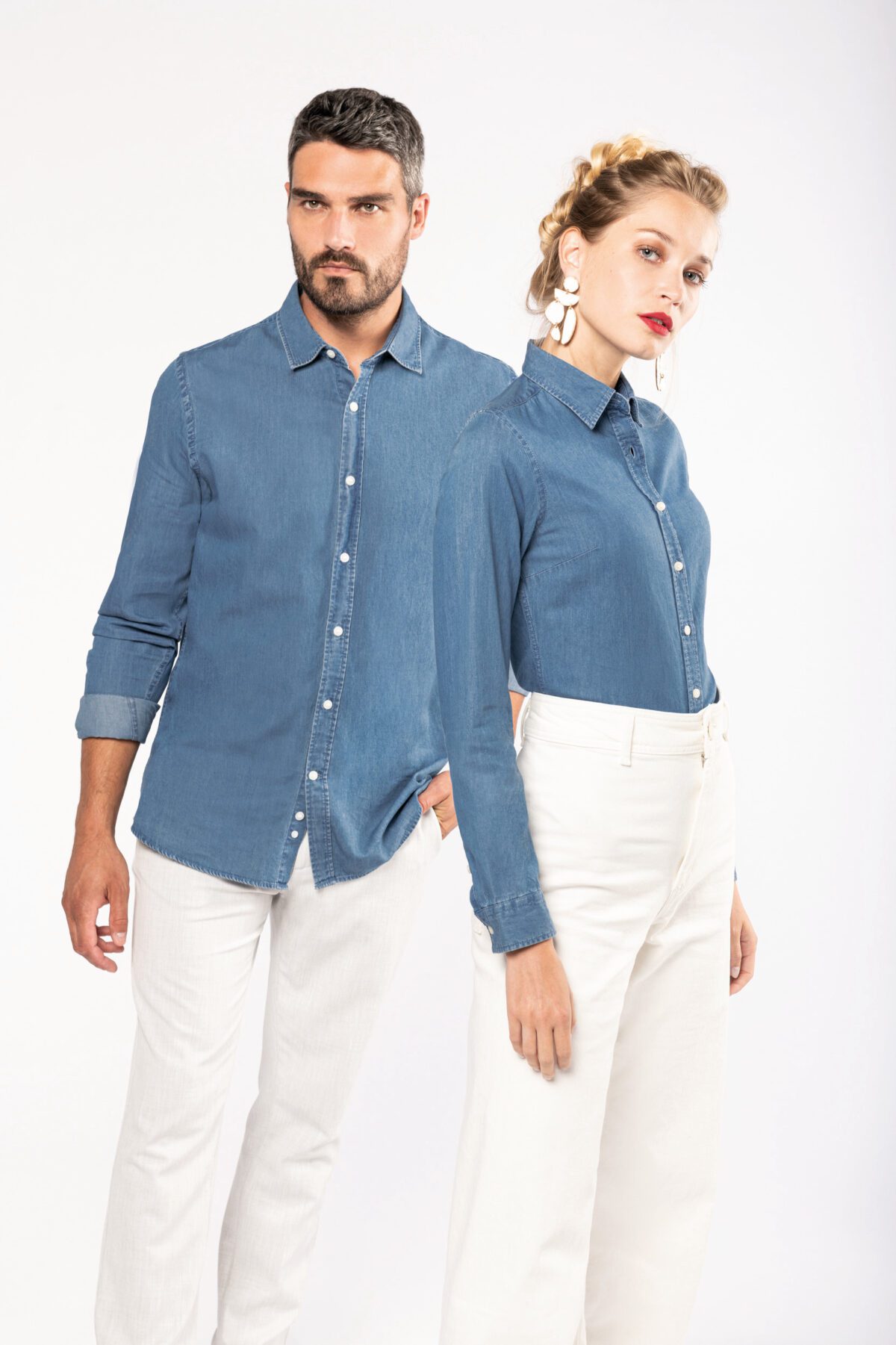 Chemise denim homme - K512 – Image 13