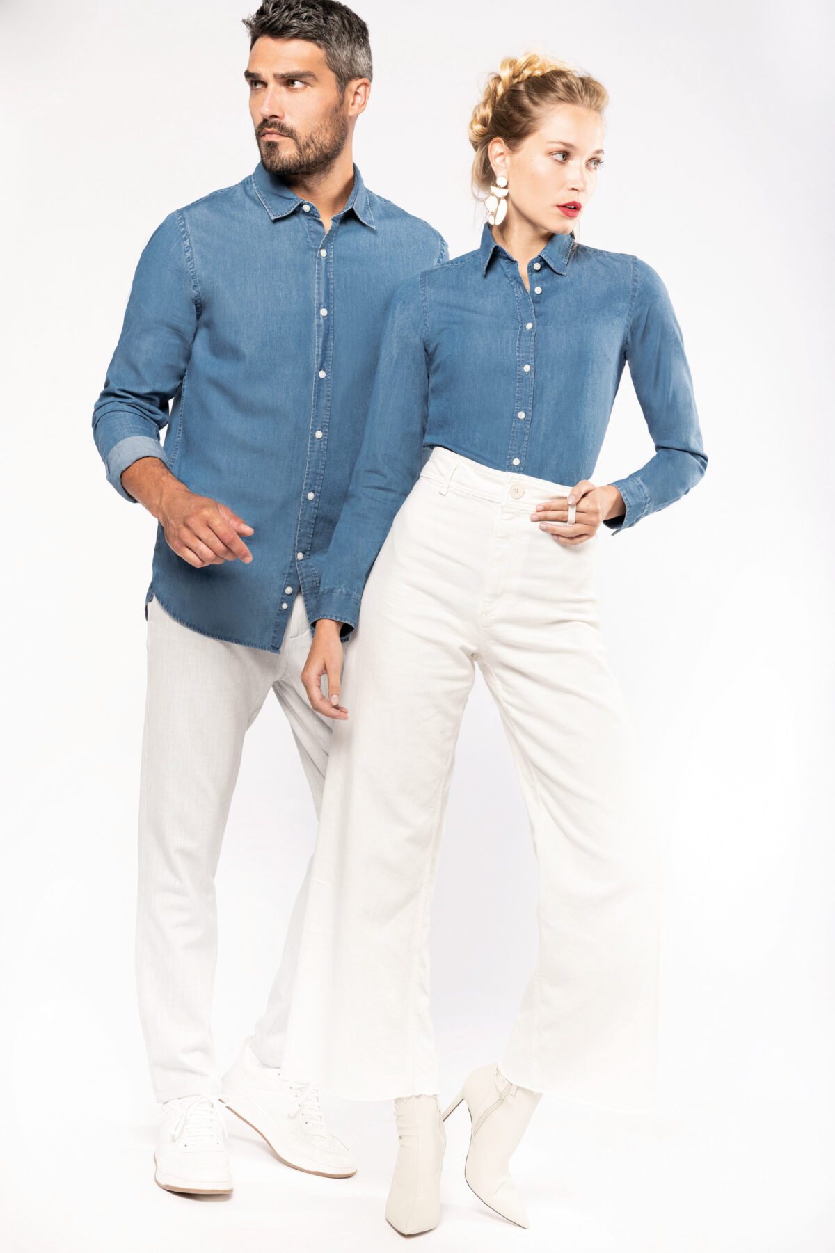 Chemise denim homme - K512 – Image 12