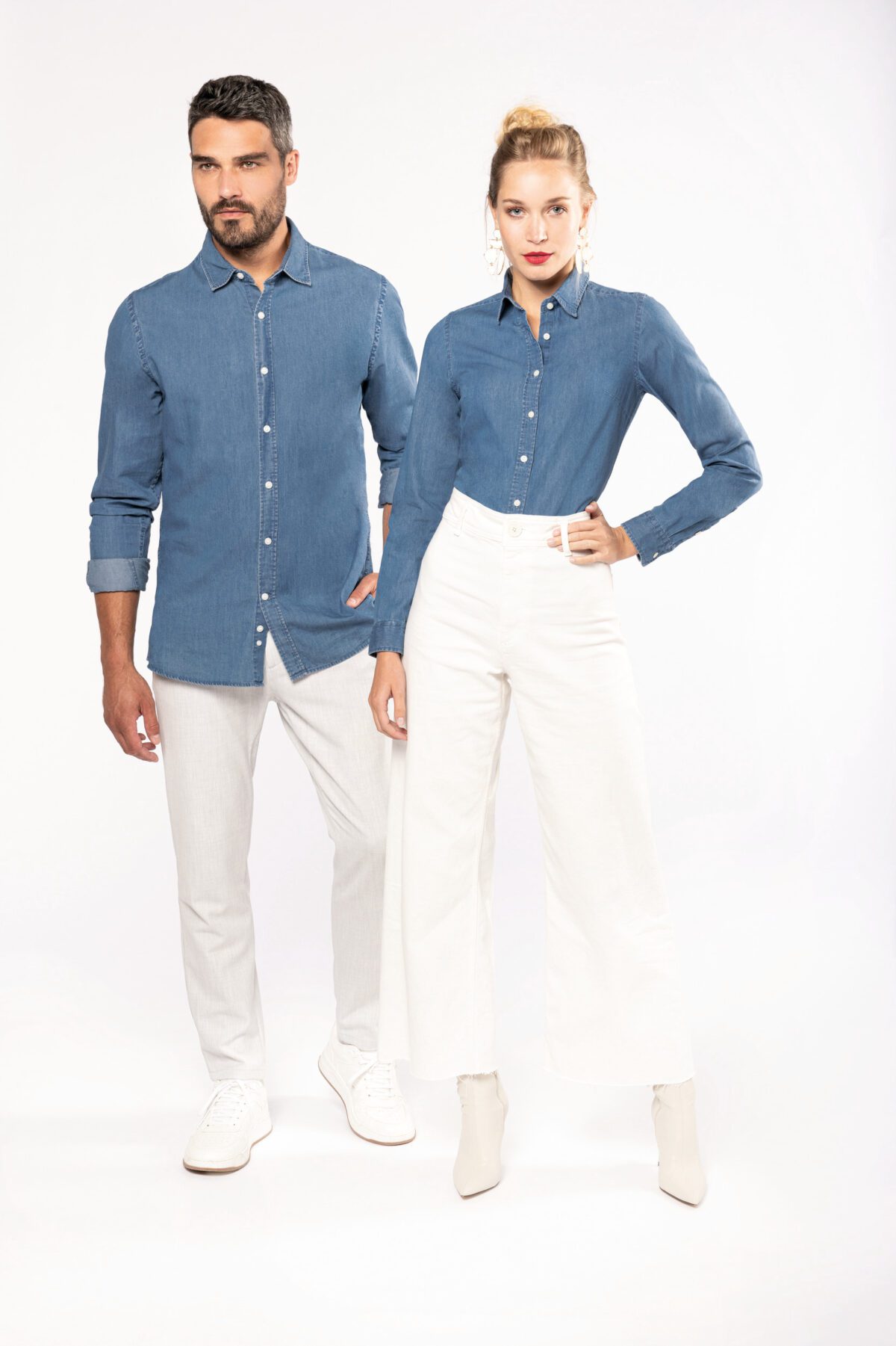 Chemise denim homme - K512 – Image 4