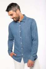 Chemise denim homme - K512