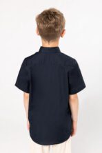 Chemise popeline manches courtes enfant -  K520 – Image 2