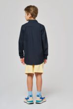 Chemise popeline manches longues enfant - K521 – Image 9