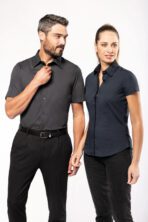 Chemise coton / élasthanne manches courtes - K531 – Image 7