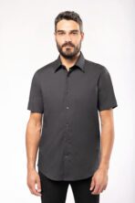 Chemise coton / élasthanne manches courtes - K531 – Image 2