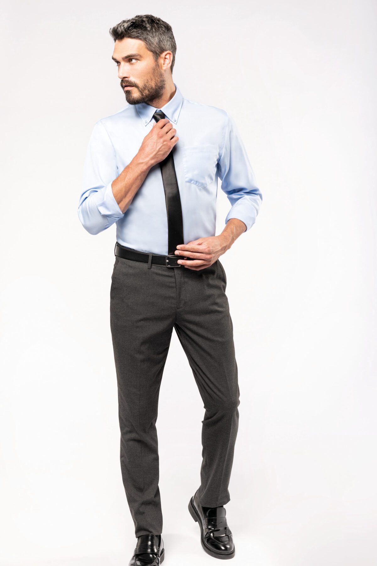 Chemise manches longues sans repassage - K537 – Image 5