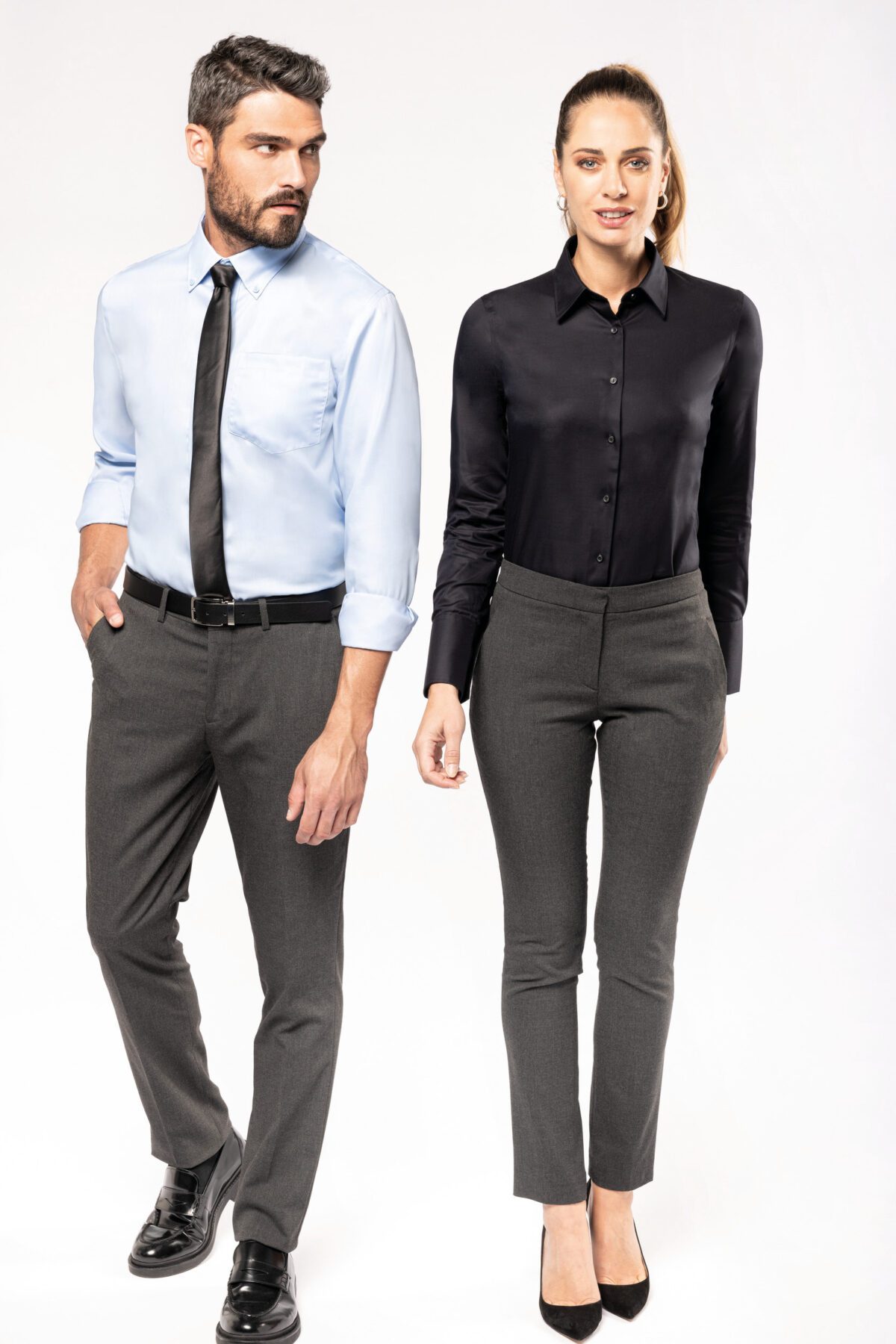 Chemise manches longues sans repassage - K537 – Image 8