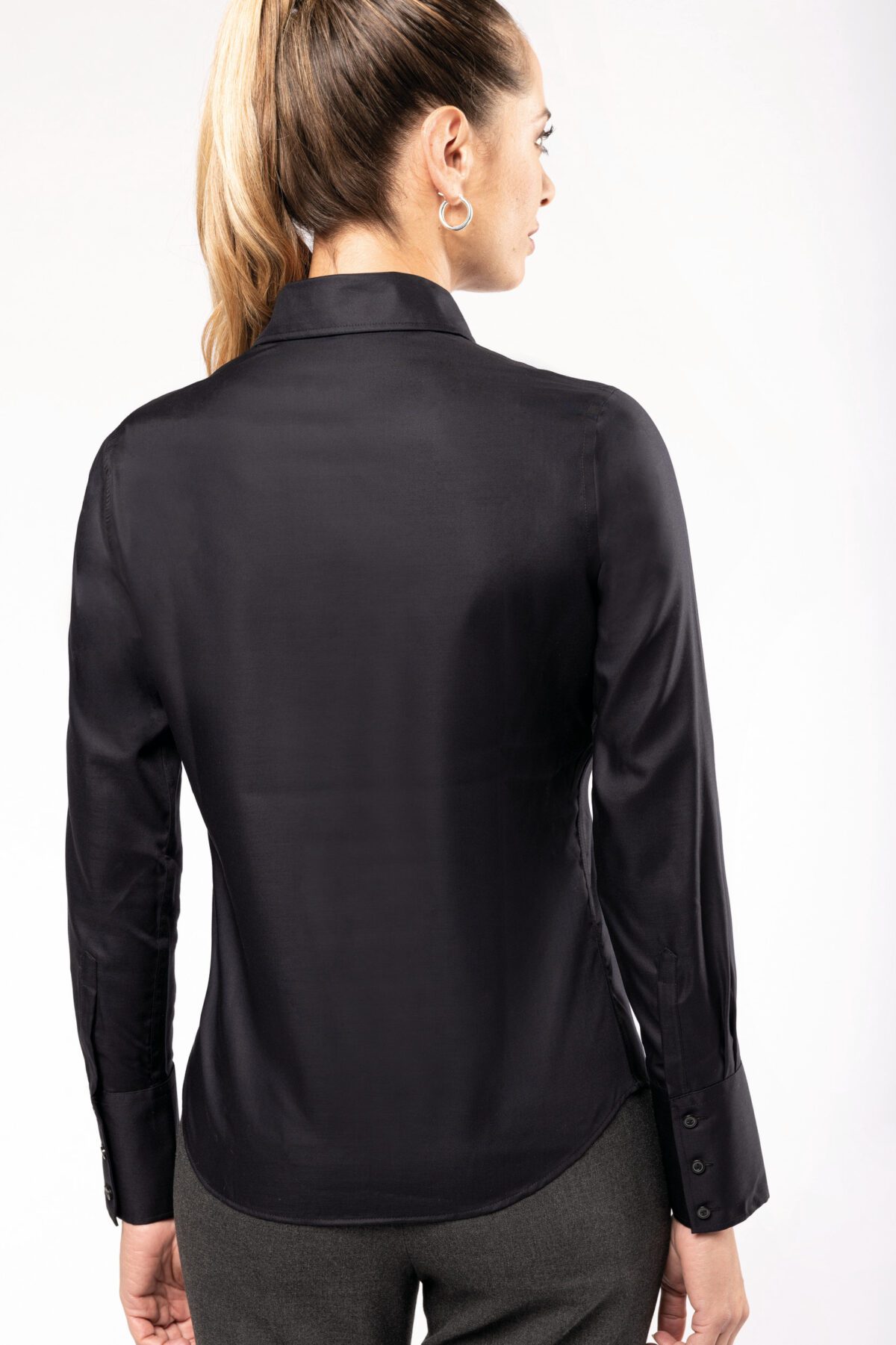 Chemise manches longues sans repassage femme - K538 – Image 2