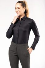 Chemise manches longues sans repassage femme - K538 – Image 3