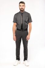 Chemise manches courtes sans repassage - K539 – Image 5