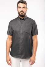 Chemise manches courtes sans repassage - K539 – Image 3