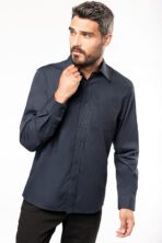 Chemise popeline manches longues - K541 – Image 3