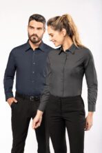 Chemise popeline manches longues - K541 – Image 6