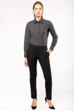 Chemise popeline manches longues femme - K542 – Image 4
