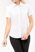Chemise popeline manches courtes femme - K544 – Image 9