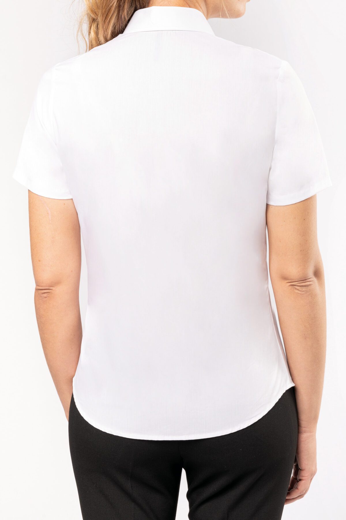 Chemise popeline manches courtes femme - K544 – Image 10