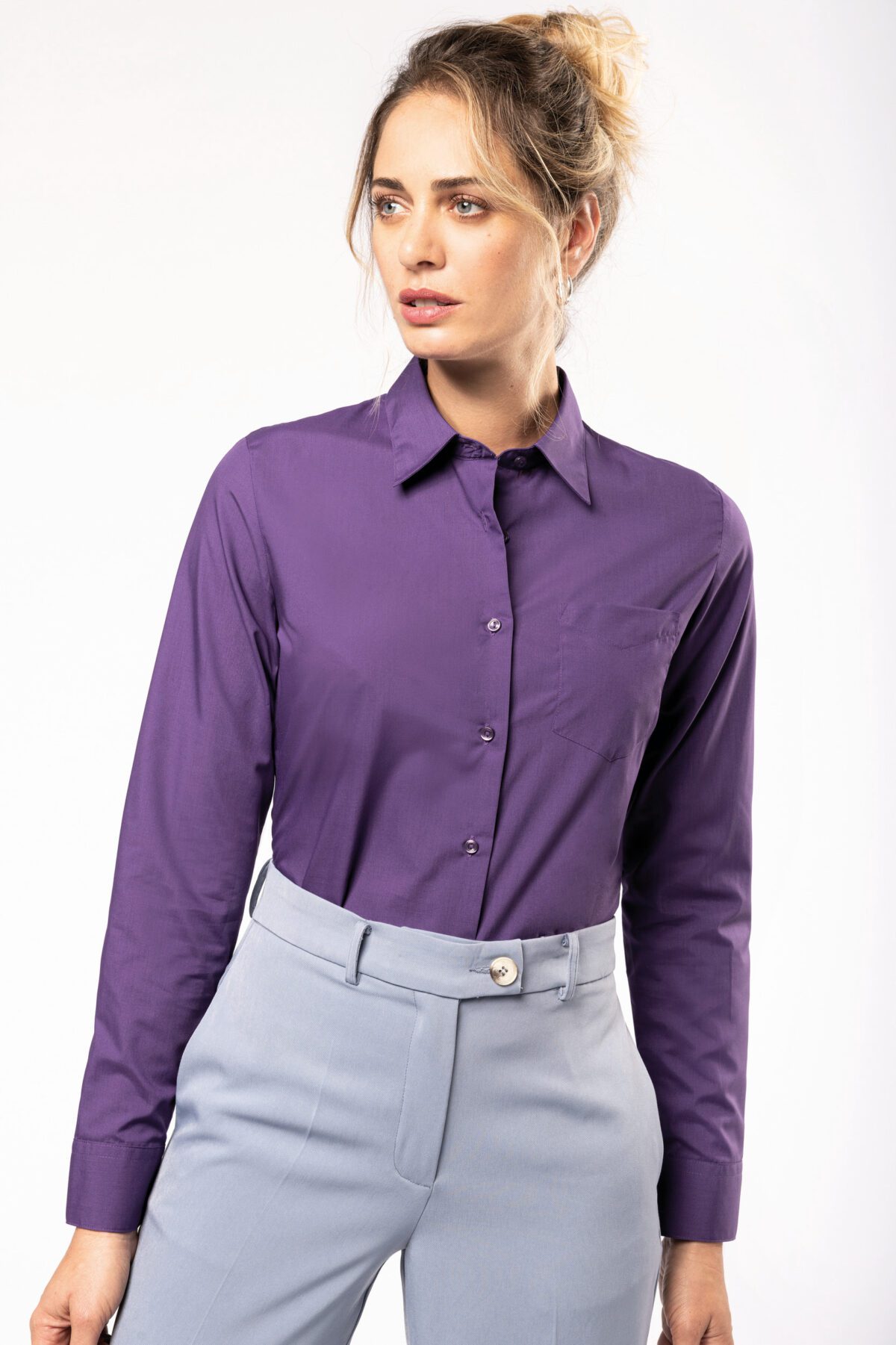 Jessica > chemise manches longues femme - K549 – Image 3