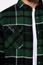 Surchemise à carreaux doublée sherpa homme -K579 – Image 5