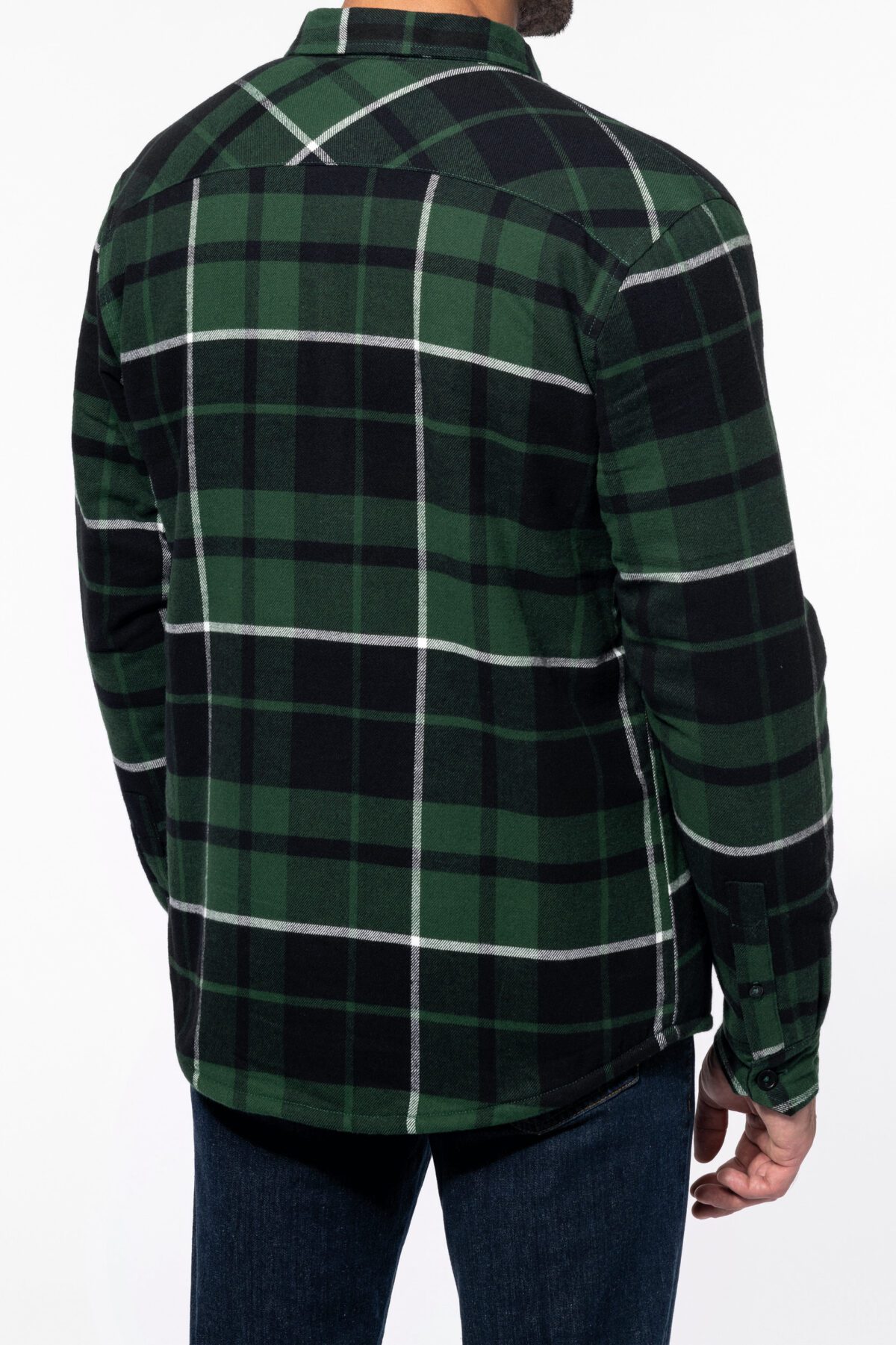 Surchemise à carreaux doublée sherpa homme -K579 – Image 24