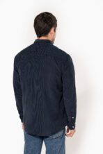 Chemise manches longues en velours homme - K599 – Image 2