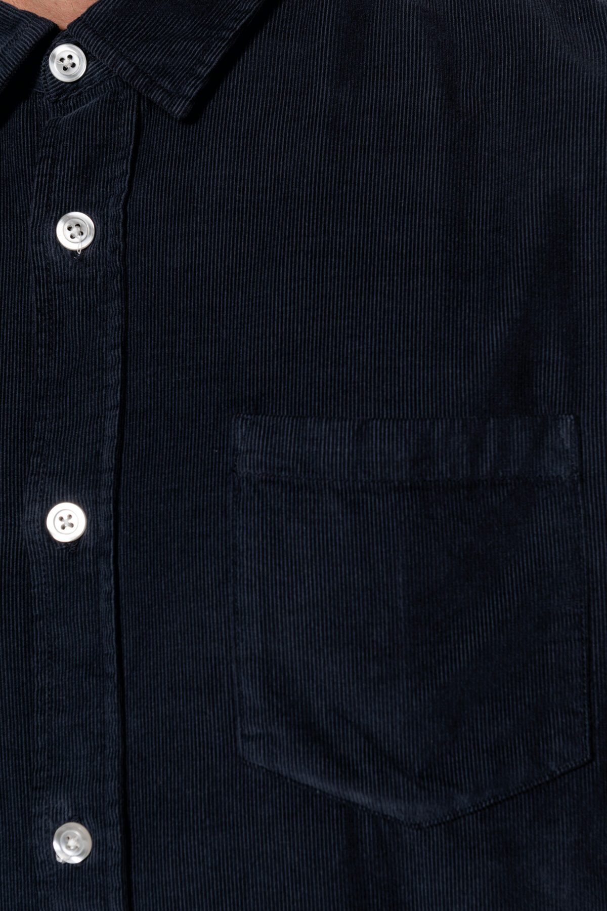 Chemise manches longues en velours homme - K599 – Image 10