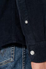 Chemise manches longues en velours homme - K599 – Image 8