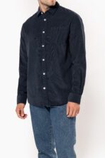 Chemise manches longues en velours homme - K599 – Image 11