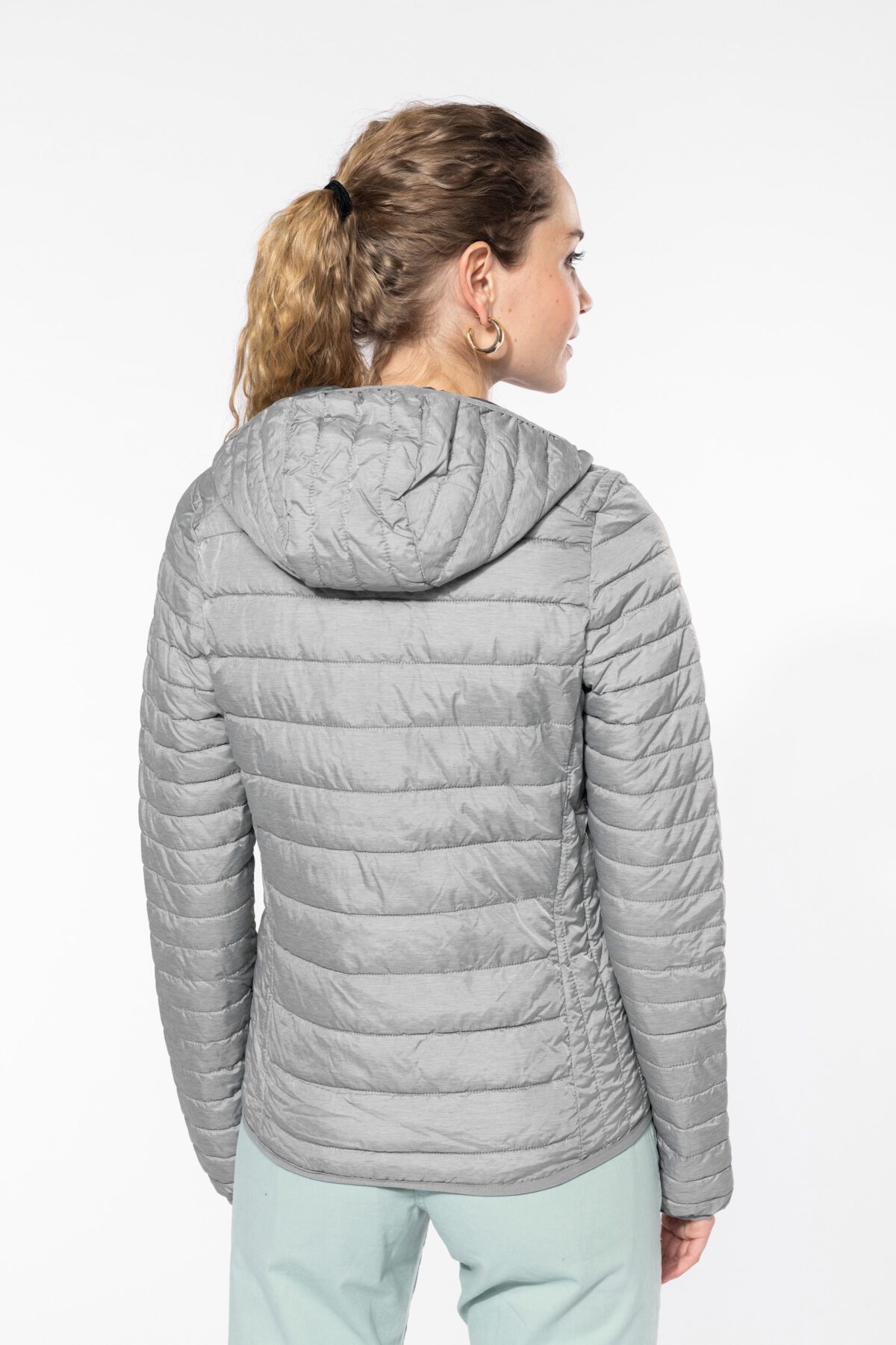 Doudoune légère capuche femme - K6111 – Image 2