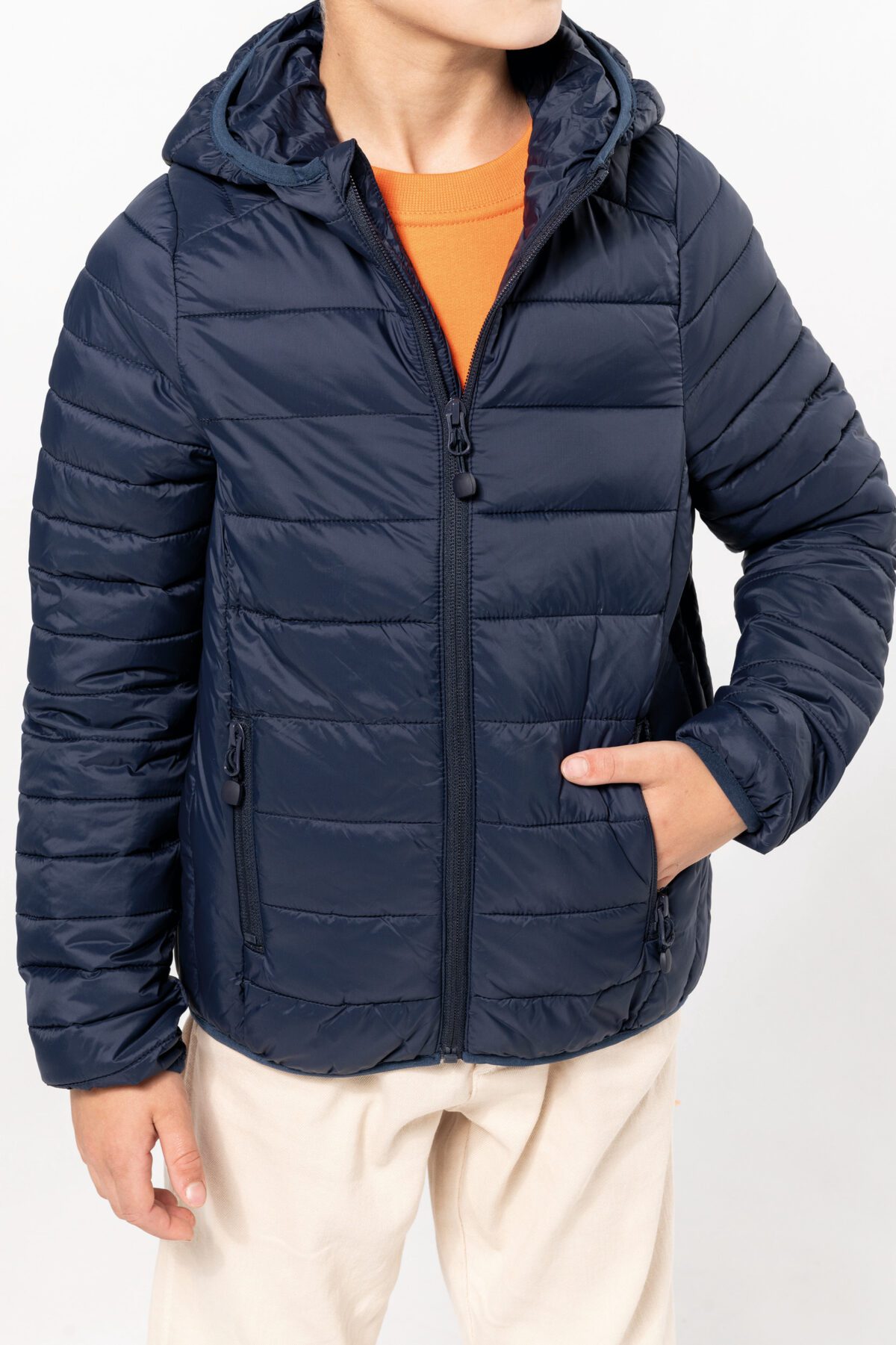Doudoune légère capuche enfant - K6112 – Image 8