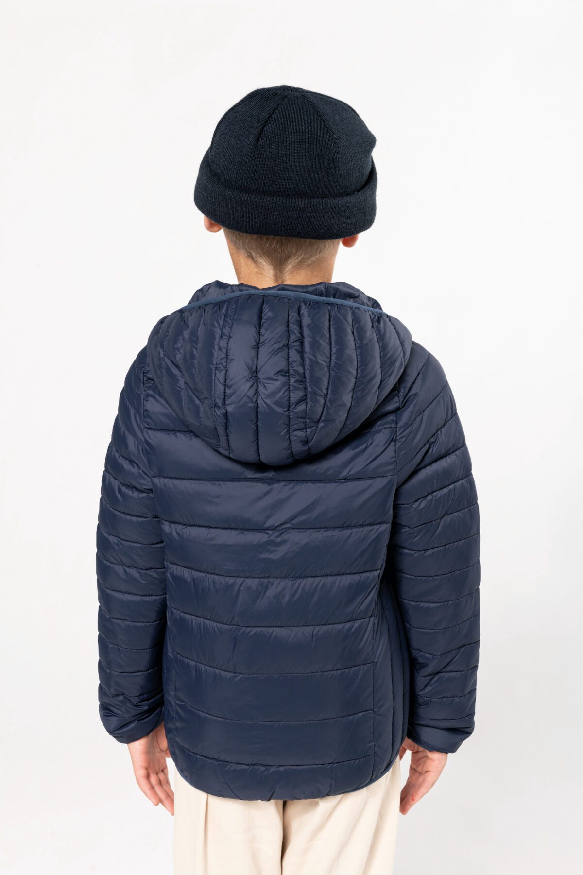 Doudoune légère capuche enfant - K6112 – Image 2